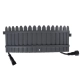 TREELIGHT-JINA 90695 Κυρτή Μπάρα Φωτισμού Wall Washer με Αντιθαμβωτική Γρίλια Ειδική για Φυτά - Δέντρα LED 18W 1530lm 10° DC 24V Αδιάβροχο IP67 L29 x W11 x H10.5cm RGBW DMX512 - Γκρι Ανθρακί - 3 Years Warranty - 7