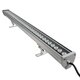 WASHERMOZA 999-0267 Μπάρα Φωτισμού Wall Washer LED 72W 6120lm 10-30° DC 24V Αδιάβροχο IP66 Πολύχρωμο RGB Dimmable - Bridgelux SMD Chip - Γκρι Ανθρακί - Μ100 x Π5 x Υ4cm - 3 Χρόνια Εγγύηση - 2