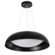 ANATOLIA 61269 Μοντέρνο Κρεμαστό Φωτιστικό Οροφής LED 75W 8625lm 120° AC 220-240V IP20 Ρυθμιζόμενο Λευκό CCT με Χειριστήριο από 2700K έως 6000K Dimmable - Lumileds SMD Chip - Μαύρο Ματ - Μ60 x Π60 x Υ12.5cm - 3 Χρόνια Εγγύηση - 2