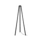 TRIPOD 203-0258 Μοντέρνο Επιδαπέδιο Φωτιστικό Μονόφωτο 1 x E27 IP20 Μαύρο Ξύλο - Μ38 x Π38 x Υ120cm
