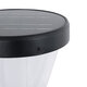 SOLARDIS 90523 LED Solar Bollard Light Κολωνάκι Κήπου Εξωτερικού Χώρου 10W 180lm 120° με Ενσωματωμένο Φωτοβολταϊκό Panel 6V 5W & Επαναφορτιζόμενη Μπαταρία Li-ion 3.2V 6000mAh με Αισθητήρα Ημέρας-Νύχτας - Αδιάβροχο IP65 Φ24 x Υ88cm Ψυχρό Λευκό 6000K - 6