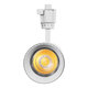 Globostar BEAMTRACK 60814 Μονοφασικό Φωτιστικό Σποτ Ράγας LED 30W 230V 3600lm 30° Acrylic HQ LENS AC 220-240V IP20 Φ7.4 x Υ17.9cm Θερμό Λευκό 3000k - EUROTRACKSystem 1L+1N - Λευκό - Bridgelux Chip - TUV Certified Driver - 5 Χρόνια Εγγύηση - 6