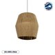 CONE 205-0058 Boho Κρεμαστό Φωτιστικό Οροφής με Ντουί 1 x E27 AC 220-240V IP20 - Μπεζ - M55 x Π55 x Υ50cm - 13 CONE 205-0058 Boho Κρεμαστό Φωτιστικό Οροφής με Ντουί 1 x E27 AC 220-240V IP20 - Μπεζ - M55 x Π55 x Υ50cm - 1