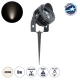 TREELIGHT-VINA 90358 Σποτ Φωτισμού με Αντιθαμβωτική Γρίλια Ειδικό για Φυτά - Δέντρα με Βάση Κήπου / Καρφωτό LED 6W 570lm 10° DC 24V Αδιάβροχο IP65 L13 x W9.5 x H9.5cm Φυσικό Λευκό 4500K - Γκρι Ανθρακί - 3 Years Warranty - 1