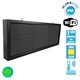 DISPLAY 90272 Κυλιόμενη Ψηφιακή Επιγραφή Μονής Όψης 96x32cm P10 96x32 Pixel LED 150W AC 220-240V Αδιάβροχο IP65 Πράσινο - WiFi Control μέσω FK APP - Αισθητήρας Θερμοκρασίας & Υγρασίας - Μ104 x Π9 x Υ40cm - 2 Χρόνια Εγγύηση