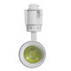 Globostar S-40010 Μονοφασικό Bridgelux COB LED Λευκό Φωτιστικό Σποτ Ράγας 10W 230V 1300lm 30° Ψυχρό Λευκό 6000k - 3