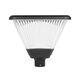 TOPIS GLB-103-0021 Φωτιστικό Κεφαλής Post Top Πλατείας/Πάρκου/Κήπου LED 50W 4500lm 360° AC 220-240V Αδιάβροχο IP65 Θερμό Λευκό 2700K - Sanan SMD Chip - Μαύρο Ματ - Μ45 x Π45 x Υ40cm - 3 Χρόνια Εγγύηση - 7