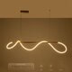 kelvo® GLOW KLV-101-0166 Κρεμαστό Φωτιστικό Οροφής LED 34W 3400lm 360° AC 220-240V IP20 Ρυθμιζόμενο Λευκό CCT με Χειριστήριο από 2700K έως 6000K Dimmable - Lumileds SMD Chip - Χρυσό Πλατίνα - Μ140 x Π40 x Υ30cm - 3 Χρόνια Εγγύηση - 16