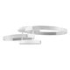 kelvo® DIAMOND KLV-101-0227 Φωτιστικό Οροφής LED 100W 10000lm 360° AC 220-240V IP20 Ρυθμιζόμενο Λευκό CCT με Χειριστήριο από 2700K έως 6000K Dimmable - Lumileds SMD Chip - Λευκό Ματ - Μ80 x Π50 x Υ20cm - 3 Χρόνια Εγγύηση - 4