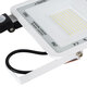 AURORA 61444 Επαγγελματικός Προβολέας LED 100W 12500lm 120° AC 220-240V με Ενσωματωμένο Ρυθμιζόμενο Αισθητήρα Κίνησης PIR - Αδιάβροχος IP67 - Μ25 x Π6.5 x Υ27.5cm - Λευκό - Ψυχρό Λευκό 6000K - LUMILEDS Chips - TÜV Rheinland Certified - 3 Years Warranty - 7