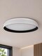 kelvo® VOLA KLV-101-0590-V2 Φωτιστικό Οροφής LED 24W 2400lm 120° AC 220-240V IP20 Ρυθμιζόμενο Λευκό CCT με Διακόπτη στο Driver 2700K/4500K/6000K Triac Dimmable - Lumileds SMD Chip & ENEC/TÜV Driver - Μαύρο Ματ & Λευκό Ματ - Μ38 x Π38 x Υ7cm - 5 Χρόνια Εγγύηση - 2