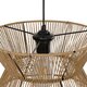 UPCONE 205-0055 Boho Κρεμαστό Φωτιστικό Οροφής με Ντουί 1 x E27 AC 220-240V IP20 - Μπεζ - M30 x Π30 x Υ21cm - 9