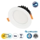 WATERA 60898 Χωνευτό Downlight Σποτ Panel LED 12W 1500lm 120° AC 220-240V Αδιάβροχο IP54 Ρυθμιζόμενο Λευκό CCT με Διακόπτη στο Σώμα 2700K/4500K/6000K Dimmable - Lumileds SMD Chip & TÜV SÜD Driver - Λευκό Ματ - Μ10.8 x Π10.8 x Υ3.2cm / Q9cm - 3 Χρόνια Εγγύηση