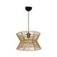 UPCONE 205-0055 Boho Κρεμαστό Φωτιστικό Οροφής με Ντουί 1 x E27 AC 220-240V IP20 - Μπεζ - M30 x Π30 x Υ21cm - 3