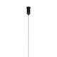 kelvo® VENOM KLV-101-0202 Κρεμαστό Φωτιστικό Οροφής LED 150W 15000lm 120° AC 220-240V IP20 Ρυθμιζόμενο Λευκό CCT με Χειριστήριο από 2700K έως 6000K Dimmable - Lumileds SMD Chip - Μαύρο Ματ - Μ150 x Π90 x Υ60cm - 3 Χρόνια Εγγύηση - 6