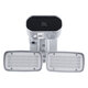 86044 Αυτόνομος Ηλιακός Προβολέας LED SMD 24W 1200lm με IP Camera 1080P 2MP WiFi 150° Μοιρών - Ενσωματωμένη Μπαταρία 3200mAh - Φωτοβολταϊκό Πάνελ - Αισθητήρα Ημέρας-Νύχτας & Ρύθμιση Χρόνου Ανάμματος - Αδιάβροχος IP66 Ψυχρό Λευκό 6000K - Ασημί - 6