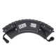 TREELIGHT-JINA 90695 Κυρτή Μπάρα Φωτισμού Wall Washer με Αντιθαμβωτική Γρίλια Ειδική για Φυτά - Δέντρα LED 18W 1530lm 10° DC 24V Αδιάβροχο IP67 L29 x W11 x H10.5cm RGBW DMX512 - Γκρι Ανθρακί - 3 Years Warranty - 6