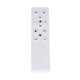 NEMESIS TRIO 61170-DECO Κρεμαστό Φωτιστικό Δαχτυλίδι-Κύκλος LED CCT 120W 14723lm 360° AC 220-240V - Εναλλαγή Φωτισμού μέσω Τηλεχειριστηρίου All In One Ψυχρό 6000k+Φυσικό 4500k+Θερμό 2700k Dimmable Φ40+60+80cm - Μαύρο - 3 Years Warranty - 10