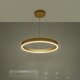 kelvo® VENOM KLV-101-0189 Κρεμαστό Φωτιστικό Οροφής LED 45W 4500lm 120° AC 220-240V IP20 Ρυθμιζόμενο Λευκό CCT με Χειριστήριο από 2700K έως 6000K Dimmable - Lumileds SMD Chip - Χρυσό Πλατίνα - Μ60 x Π60 x Υ6.5cm - 3 Χρόνια Εγγύηση - 13