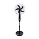 SOLARE-FAN 85358 Solar Fan Αυτόνομος Ηλιακός Επιδαπέδιος Ανεμιστήρας 25W 2 Λειτουργιών Ρεύματος με AC 220-240V ή με Φωτοβολταϊκό Panel 9V 15W & Επαναφορτιζόμενη Μπαταρία Li-ion 7.4V 6000mAh - 12 Ταχύτητες - Ασύρματο Χειριστήριο - Ενσωματωμένο USB 2.0 Charger Συσκευών - IP20 - Μ44 x Π37.5  - 5