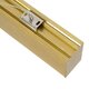kelvo® ORION KLV-101-0364 Γραμμικό Κρεμαστό Φωτιστικό Οροφής LED 72W 7200lm 120° AC 220-240V IP20 Ρυθμιζόμενο Λευκό CCT με Χειριστήριο από 2700K έως 6000K Dimmable - Lumileds SMD Chip - Χρυσό Πλατίνα - Μ120 x Π5 x Υ7cm - 3 Χρόνια Εγγύηση - 9
