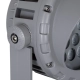  FLOODMENA 90337 Προβολέας Σποτ Wall Washer με Αντιθαμβωτική Γρίλια LED 36W 3060lm 30° AC 220-240V Αδιάβροχο IP67 Ultra Θερμό Λευκό 2200K - Bridgelux SMD Chip - Γκρι Ανθρακί - Μ23.5 x Π17.5 x Υ25.5cm - 3 Χρόνια Εγγύηση - 8