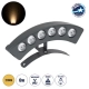  TREEPLANTE 90456 Κυρτή Μπάρα Φωτισμού Wall Washer για Φυτά - Δέντρα LED 6W 660lm 15° DC 24V Αδιάβροχο IP67 Θερμό Λευκό 2700K Dimmable - Bridgelux SMD Chip - Γκρι Ανθρακί - Μ17.5 x Π4.5 x Υ8cm - 3 Χρόνια Εγγύηση
