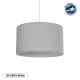  LOFTY 204-0093 Μοντέρνο Κρεμαστό Φωτιστικό Οροφής με Ντουί 1 x E27 AC 220-240V IP20 - Γκρι - Μ37 x Π37 x Υ21cm