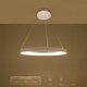 kelvo® NEMESIS KLV-101-0209 Κρεμαστό Φωτιστικό Οροφής LED 45W 4500lm 180° AC 220-240V IP20 Ρυθμιζόμενο Λευκό CCT με Χειριστήριο από 2700K έως 6000K Dimmable - Lumileds SMD Chip - Λευκό Ματ - Μ60 x Π60 x Υ4cm - 3 Χρόνια Εγγύηση - 12