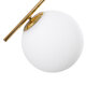 MONROE 00953 Μοντέρνο Κρεμαστό Φωτιστικό Οροφής Τρίφωτο Χρυσό - Λευκό Μεταλλικό Μπάλα Φ60 x Υ50cm - 4