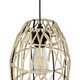 NETI 205-0024 Boho Κρεμαστό Φωτιστικό Οροφής με Ντουί 1 x E27 AC 220-240V IP20 - Μπεζ - M20 x Π20 x Υ49cm - 8