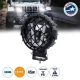 85439 Vehicle & JEEP Work Lights - Φώτα Εργασίας για Οχήματα και JEEP με V Light DRL & Φλας LED High Power 45W DC 9-36V Αδιάβροχo IP67 Πορτοκαλί & Ψυχρό Λευκό 6000K M17 x Π8 x Υ21cm