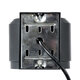 WALLLIGHT-GONA 90483 Φωτιστικό Τοίχου - Απλίκα LED 24W 2160lm 5° DC 24V Αδιάβροχο IP67 Μ13 x Π16.5 x Υ5cm Θερμό Λευκό 2700K - Γκρι Ανθρακί - 3 Years Warranty - 7