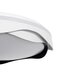LOTUS GLB-101-0100-V2 Μοντέρνο Φωτιστικό Οροφής LED 72W 7200lm 120° AC 220-240V IP20 Ρυθμιζόμενο Λευκό CCT με Χειριστήριο από 2700K έως 6000K Dimmable - Lumileds SMD Chip - Λευκό & Μαύρο Ματ - Μ50 x Π50 x Υ9.5cm - 3 Χρόνια Εγγύηση - 5