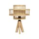 TULUM 01991 Boho Επιτραπέζιο Φωτιστικό Πορτατίφ με Ντουί 1 x E27 AC 220-240V IP20 - Μπεζ - Μ30 x Π30 x Υ41cm - 3