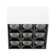 kelvo® LUMINAR KLV-101-0342 Φωτιστικό Downlight Σποτ LED 30W 4200lm 36° AC 220-240V IP20 Φυσικό Λευκό 4500K - Osram SMD Chip & TÜV SÜD Driver - Λευκό Ματ - Μ12 x Π12 x Υ6.6cm - 5 Χρόνια Εγγύηση - 4