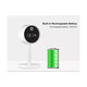 86006 Rechargeable Table Camera WiFi HD 1080P 160° 1500mAh Two Way Audio Motion Detection & Digital Clock - Επαναφορτιζόμενη Επιτραπέζια Κάμερα WiFi HD 1080P 160° 1500mAh Διπλή Κατέυθυνση Ομιλίας Ανιχνευτή Κίνησης & Ψηφιακό Ρολόι - Λευκό - 13