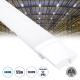 BIOMI 60167 Γραμμικό Βιομηχανικό Φωτιστικό Tri-Proof LED 55W 6224lm 120° AC 220-240V Αδιάβροχο IP65 Ψυχρό Λευκό 6000K - Lumileds SMD Chip - Μ150 x Π6 x Υ4cm - 3 Χρόνια Εγγύηση