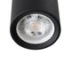 kelvo® DUCT KLV-101-0054 Φωτιστικό Downlight Σποτ για Λάμπα MR16 με Ντουί GU10 AC 220-240V IP20 - Μαύρο Ματ - Μ6 x Π6 x Υ75cm - 6