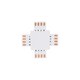 70709 Connector + Σταυρός για RGB Ταινίες LED 7.2 & 14.4 Watt - Μ3 x Π3 x Υ0.1cm
