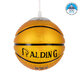 SPALDING NBA 00645 Μοντέρνο Κρεμαστό Παιδικό Φωτιστικό Οροφής Μονόφωτο Πορτοκαλί Γυαλίνο Φ18 x Υ18cm