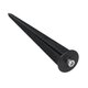 GARDO GLB-103-0025 Φωτιστικό Σποτ για Φυτά - Δέντρα με Βάση Κήπου / Καρφωτό LED 10W 900lm 24° DC 24V Αδιάβροχο IP65 Θερμό Λευκό 2700K - Sanan SMD Chip - Μαύρο Ματ - Μ5 x Π5 x Υ18cm - 3 Χρόνια Εγγύηση - 10