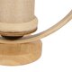 TULUMKO 02007 Boho Επιτραπέζιο Φωτιστικό Πορτατίφ με Ντουί 1 x E27 AC 220-240V IP20 - Μπεζ - Μ30 x Π12 x Υ32cm - 6