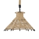 OZERO 01603 Boho Κρεμαστό Φωτιστικό Οροφής με Ντουί 1 x E27 AC 220-240V IP20 - Μπεζ & Μαύρο - Μ41 x Π41 x Y28cm - 5