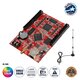 CARD-FK-7W8 90097 Κάρτα Εικόνας για Μονόχρωμες & Πολύχρωμες RGB LED Κυλιόμενες Ψηφιακές Επιγραφές/Οθόνες DC 5V IP20 - Μονόχρωμες 6528x160 & Πολύχρωμες RGB 2048x128 Max Pixels - Μ13.5 x Π9.1 x Υ1.7cm - 2 Χρόνια Εγγύηση - 1