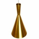Μοντέρνο Κρεμαστό Φωτιστικό Οροφής Μονόφωτο Χρυσό Μεταλλικό Καμπάνα Φ18  HUZHOU 01546 - 4