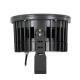 FLOODNEVA 90397 Προβολέας Σποτ Wall Washer LED 54W 4590lm 30° DC 24V Αδιάβροχο IP65 Ultra Θερμό Λευκό 2200K Dimmable - Bridgelux SMD Chip - Μαύρο - Μ24.5 x Π24.5 x Υ14.7cm - 3 Χρόνια Εγγύηση - 6