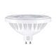 60133 Σποτ LED GU10 AR111 15W 1455lm 12° AC 220-240V IP20 Φ11 x Υ6.6cm Φυσικό Λευκό 4500K Dimmable - 3 Χρόνια Εγγύηση - 1