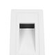 kelvo® STEPART KLV-101-0091 Μοντέρνο Χωνευτό Φωτιστικό Σκαλοπατιού - Διαδρόμου LED 3W 375lm 45° AC 220-240V Αδιάβροχο IP65 Θερμό Λευκό 2700K - Lumileds SMD Chip & TÜV SÜD Driver - Λευκό Ματ - Μ6 x Π5.5 x Υ10cm / Q5 x 9.61cm - 5 Χρόνια Εγγύηση - 6
