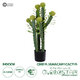 Artificial Garden CEREUS JAMACARU CACTUS 20192 Τεχνητό Διακοσμητικό Φυτό Κάκτος Κηρίος Υ80cm